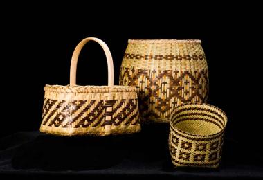 Cherokee art baskets