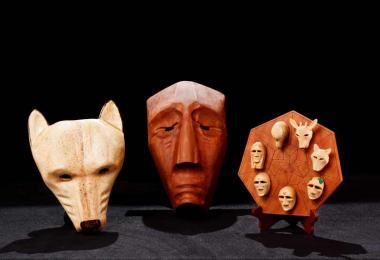 Cherokee art masks